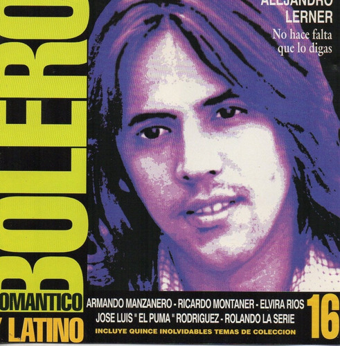 Cd Bolero (romantico Y Latino Vol 16) 