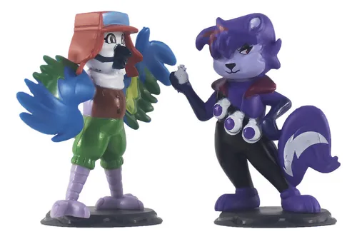 . Figuras De Oficina Hechas A Mano De Indigo Park, Muñecas