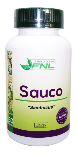 Sauco Fnl 60 Caps Antioxidante 100 % Natural Tos Gripe