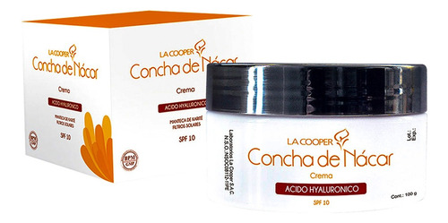 Crema De Concha De Nácar 100g - La Cooper