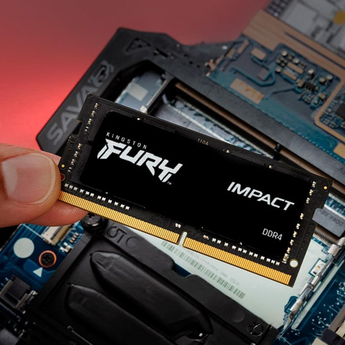 Memória Ram Ddr4 3200mhz 8gb Notebook Kingston Fury Impact