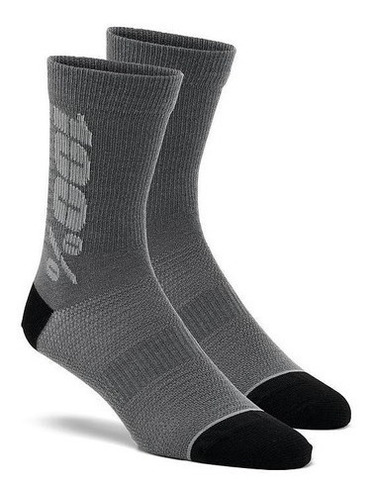 Rythym Merino Wool Performance Socks Charcoal/grey
