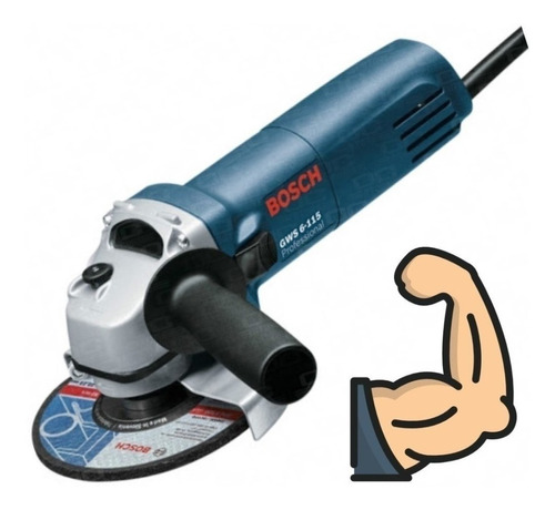 Amoladora Angular Prof. Gws850 115mm 4 1/2''850w Bosch Cuota