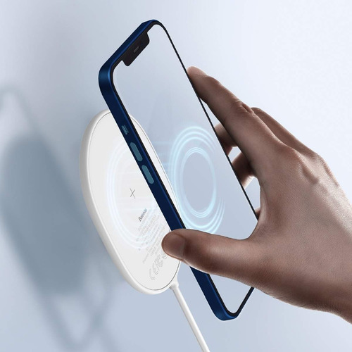 Imagen 5 de 9 de Cargador Inalámbrico Magsafe 15w iPhone 12 / 13 Baseus