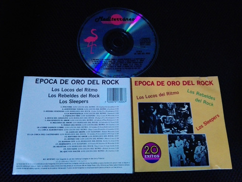 Epoca De Oro Del Rock 20 Exitos Los Sleepers... Cd