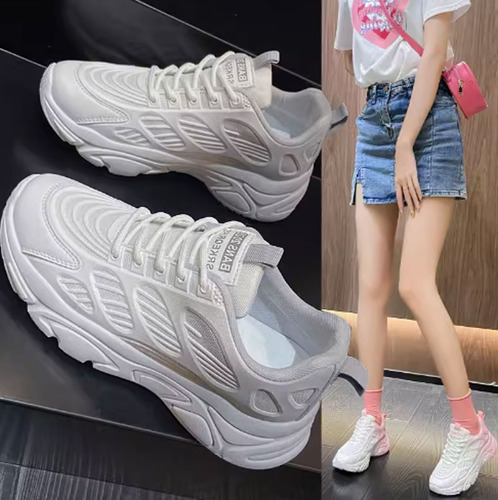 Zapatillas De Deporte De Mujer Zapatos Malla Transpirable