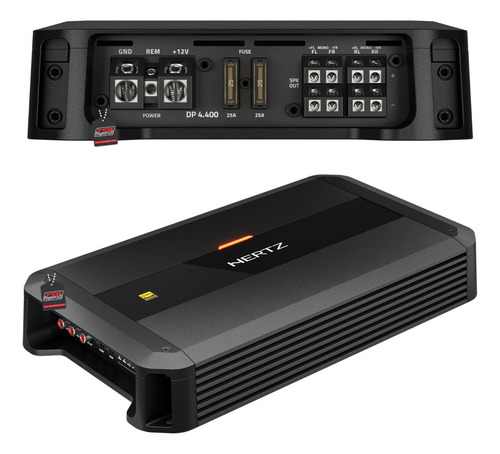 Modulo Amplificador Hertz Dieci Dp 4.400 - Classe Ab 500w Preto