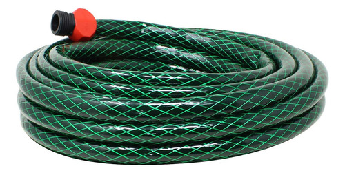 Manguera Para Agua Tricapa Con Conexión 10 M Sa5665 Santul Color Verde