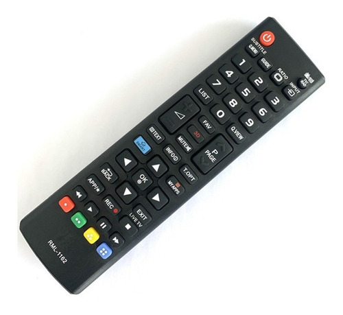 Imagen 2 de 2 de Control Remoto LG Led Smart Tv 1162