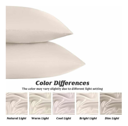 Juego De 2 Fundas Para Almohadas Queen Antifrezzing 50x76cm