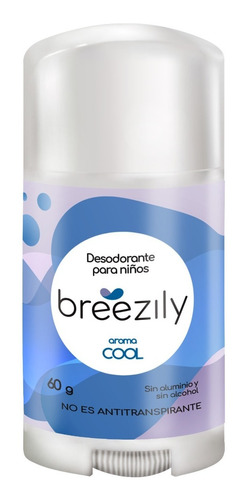 Desodorante Natural En Barra Breezily, Para Toda La Familia