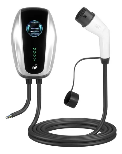 Cargador De Auto Eléctrico Wallbox 7kw 32a Conector Gbt O T2