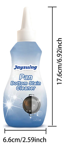 Limpiador De Manchas H Pan Bottom, Gel Limpiador Negro Para