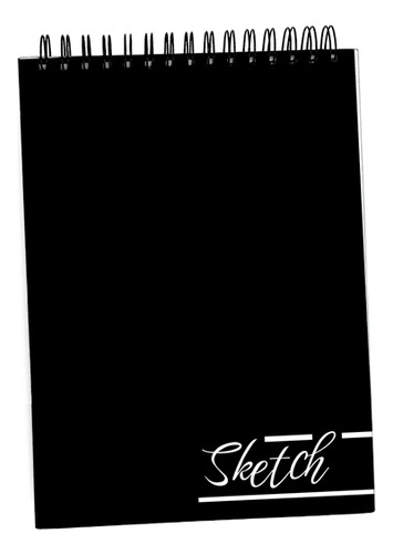 Bloco De Desenho Sketch Capa Dura A4 50fls 180g/m
