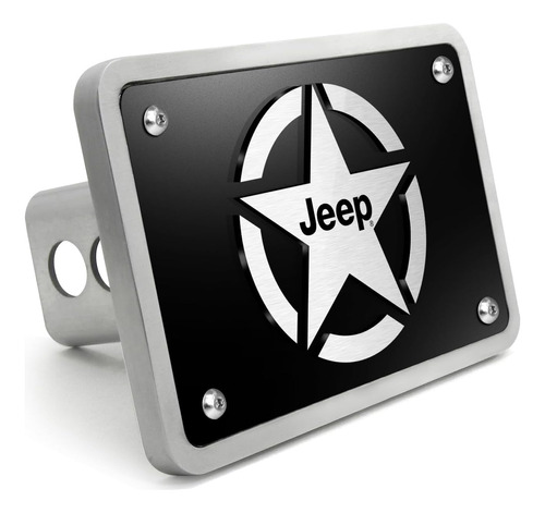 Ipick Image Para Jeep Willys Star Logo En 3d Sobre Negro Bil