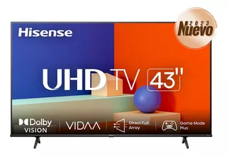 Pantalla 43 Vidaa, Hisense, 43a6kv, Smart Tv, 4k