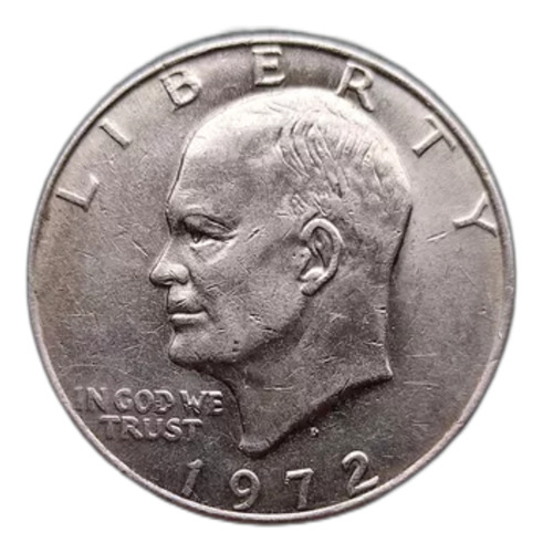 1 Dólar Eeuu 1972 Heisenhower Moneda Colección 
