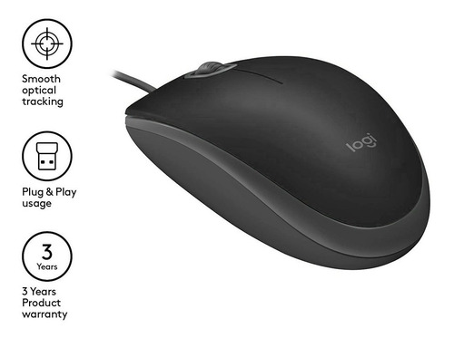 Mouse Optico Logitech M110 Silent Usb Pc Notebook