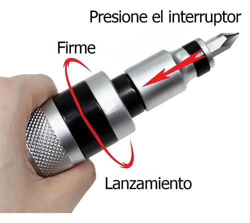 Juego De Destornilladores De Impacto 13 Piezas Multiusos