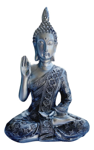 Buda Sentado Vitarka Mudra 18x12cm, Feng Shui Para Tu Hogar