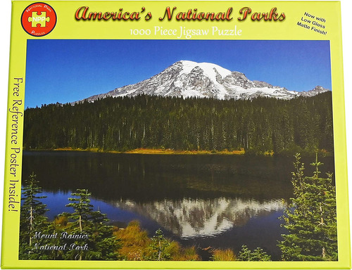 Mount Rainier National Park Reflection Lake 1000 Piece Puzzl