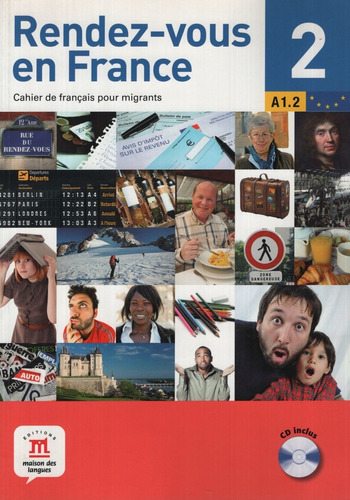 Rendez-vous En France 2 A1.2 - Cahier + Audio Cd