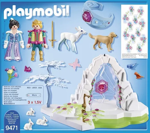Playmobil Magic Princesa 9471 Portal De Cristal Al Invierno