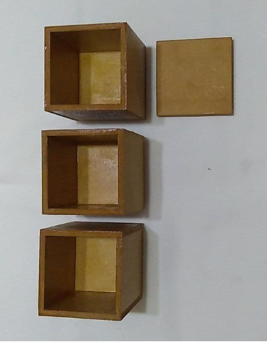 Costurero Fibrofacil Cubo Apilable  X 3 Unid