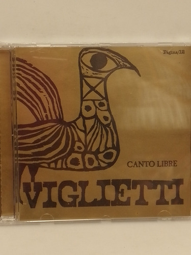 Viglietti Canto Libre Cd Nuevo  