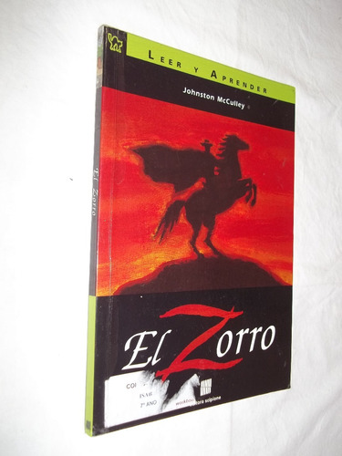 Livro El Zorro Johnston Mcculley  Leer Y Aprender - Espanhol
