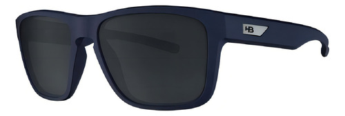 Oculos Solar Hb H-bomb Matte Navy Gray Azul Fum