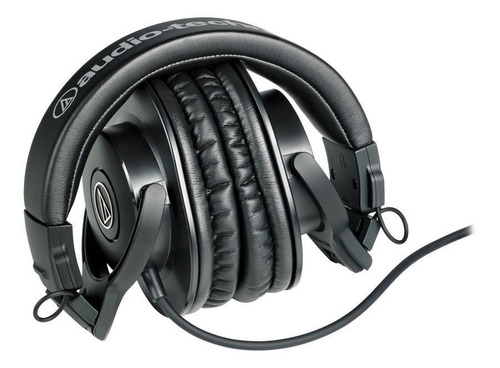 Imagen 2 de 3 de Audífonos Audio-Technica M-Series ATH-M30x negro