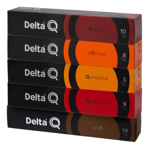 50 Cápsulas Delta Q  Degustação Café - Cafeteira Delta Q