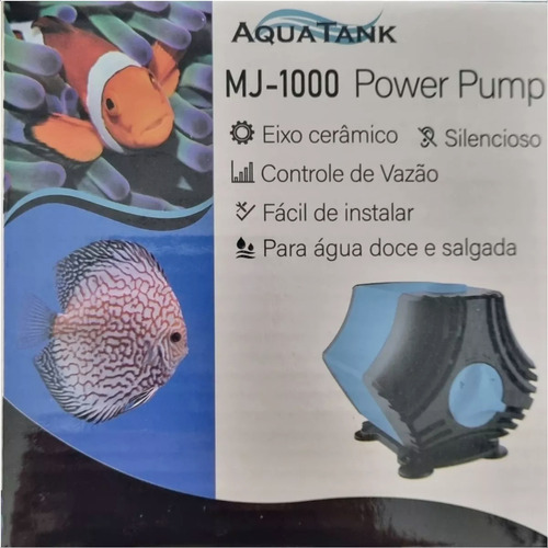 Bomba P/ Lagos Fontes E Cascatas 1000l/h Eleva A 1,80 Metros 110v