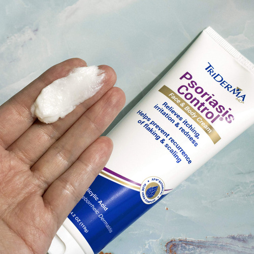 Triderma Control de Psoríase Facial e Creme Corporal, 4.2 Onça