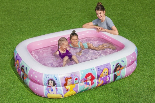 Alberca Bestway Inflable Princesas 201x150x51cm