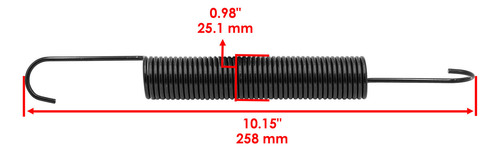 Extension Spring For John Deere Lt180 Lt190 Ltr155 Ltr16 Cch