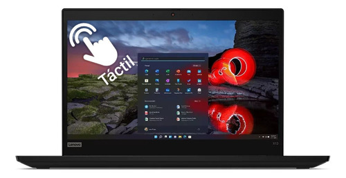 Portatil Lenovo X13 Pantalla 13  Tactil Corei5 16gb Ram 512 