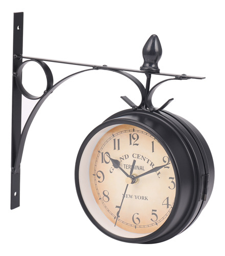 Reloj De Pared De Doble Cara De Estilo Europeo Classic Clock