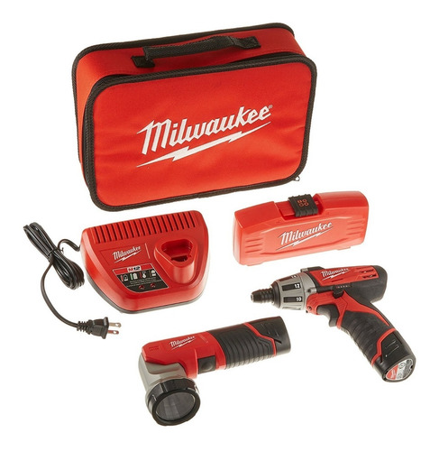 Kit Destornillador Inalambrico M12 2482-22 Milwaukee