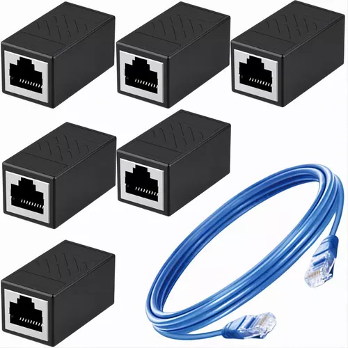 Conector Jack RJ45 Hembra Azul Cat5E (AW110NXT12) - JON JIM, SA