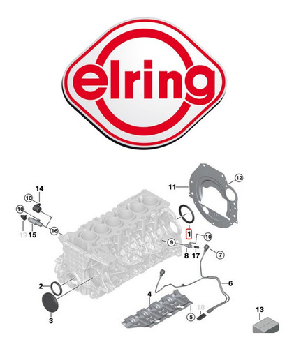 11117587168 Reten Para Eje Bmw 1/2/3/4/5/6/7/x3/x4/x5/x6/z4