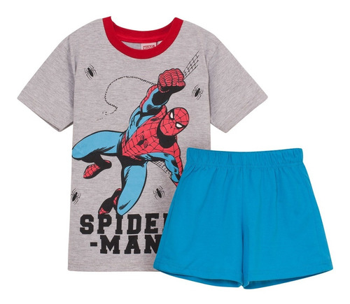 Pijama Niños Manga Corta Marvel Hombre Araña Spiderman