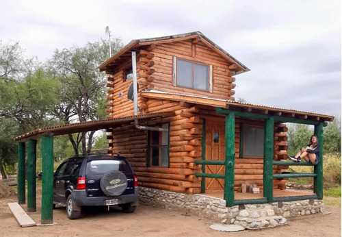 Cabañas De Troncos / Villa De Merlo - San Luis
