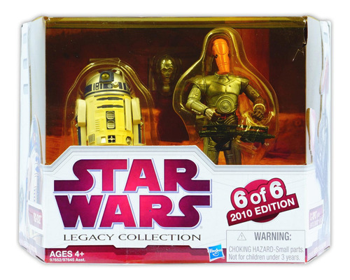 Star Wars Legacy Arena Showdown R2 D2 & C3po Battle