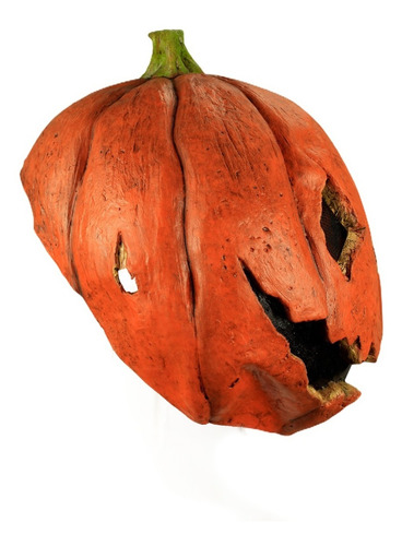Imagen 4 de 5 de Máscara De Látex Last Night Pumpkin Calabaza Halloween