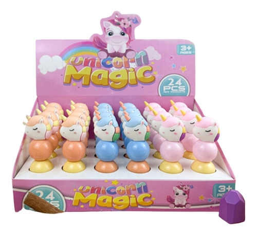 Marcatextos Unicornio - Caja 24pz Surtido Mayoreo Plumones
