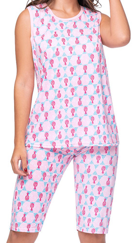 Pijama Set Majo Rosa Para Mujer Croydon