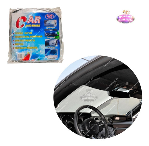 Imagen 1 de 6 de Tapasol Parabrisas Cubre Sol Parasol Auto Ford Vw Audi Bmw