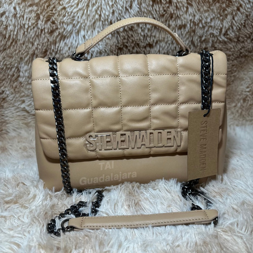 Steve Madden Bolsa Con Corredera Bandolera Original Nueva